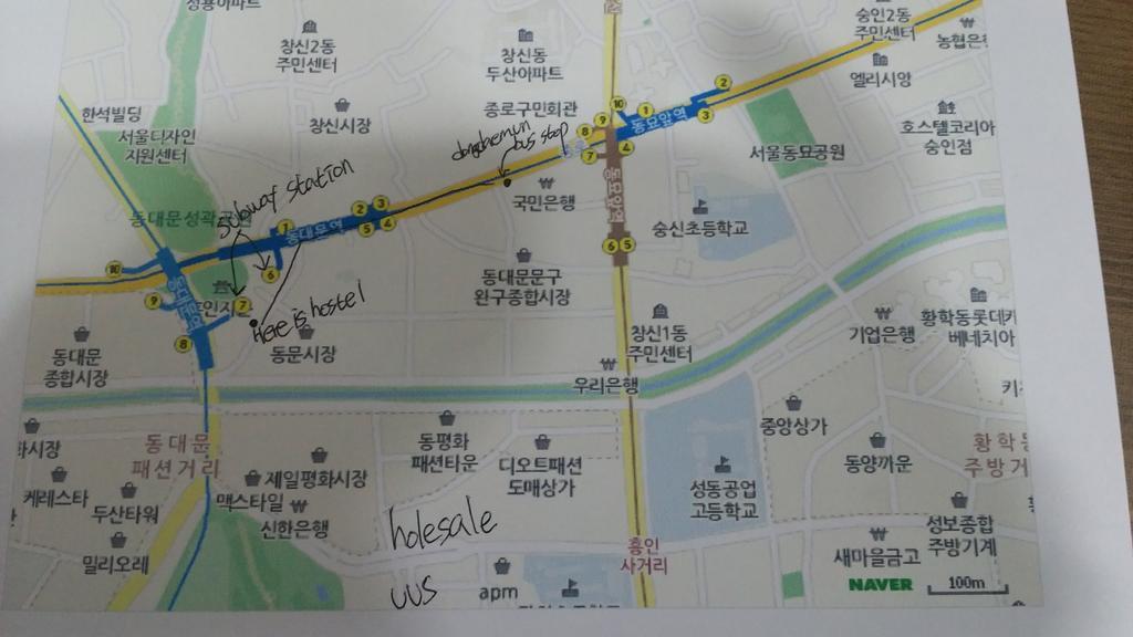 24 Guesthouse Dongdaemun Market Seul Exterior foto